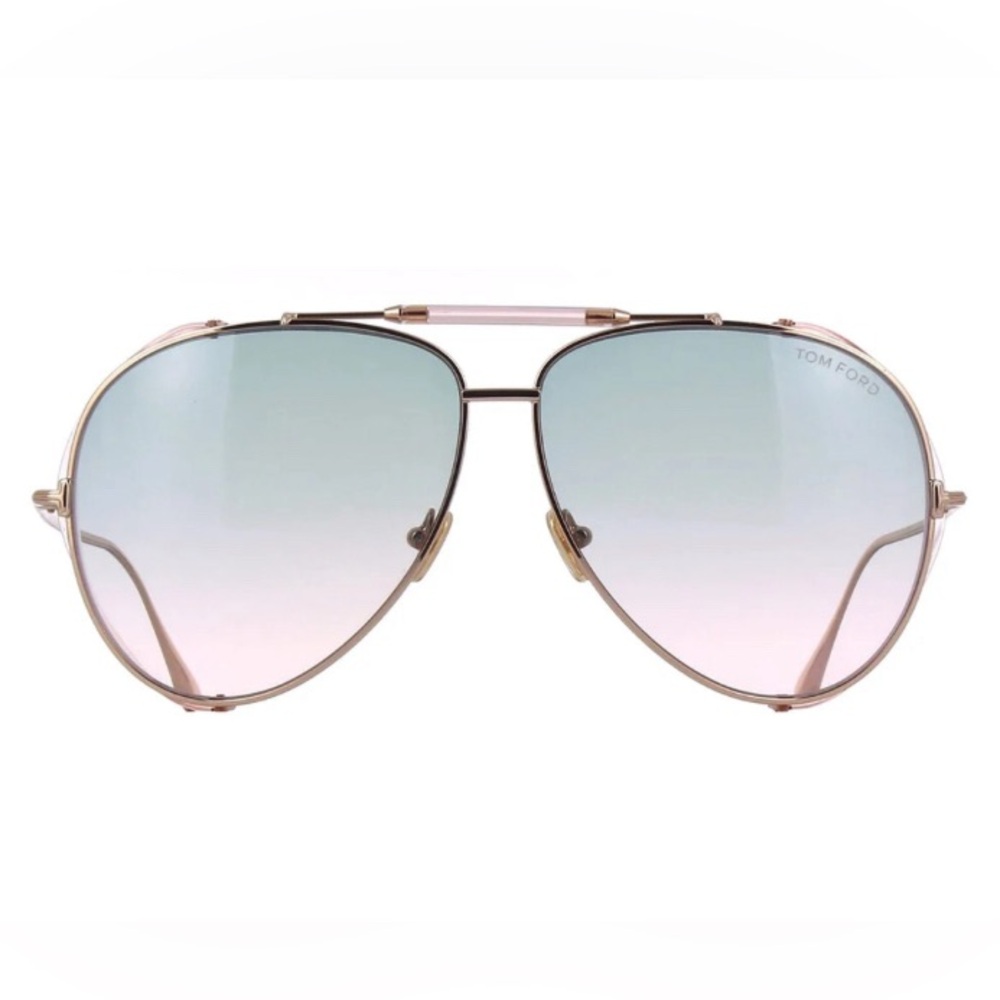 Tom Ford Jack oversized pilot sunglasses super new condition 62mm